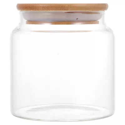  Glass Storage Jar Biscuits Canned Clear Jars Candy Buffet Containers • £16.99