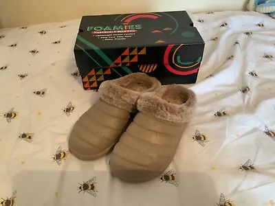 £10 • Buy Skechers Slippers Cozy Camper Size UK4 Relaxed Fit 