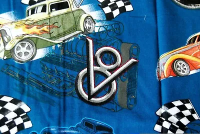 $25.95 • Buy V-8 Hot Rod Hawaiian Camp Shirt