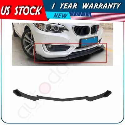 For Mercedes-Benz W211 W212 W213 Carbon Look Front Bumper Lip Adjustable • $50.44