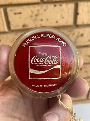 Vintage Enjoy Coca Cola Russell Super Yoyo • $41