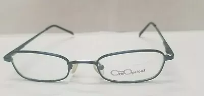 Ora Optical  VP112 Ocean Blue Rectangular Eyeglasses Frame 45/18-130 • $37