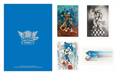 Rare -Sonic 25th Anniversary Portfolio (Robert Oxley Craig Davison Paul Kenton • £1295