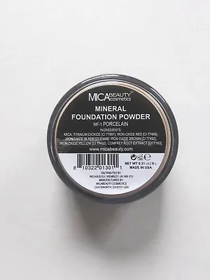 Mineral Foundation Loose Powder MF-1 Porcelain Mica Beauty Cosmetics Makeup • $19