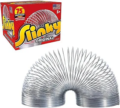 The Original Slinky Walking Spring Toy Basket Stuffers Metal Slinky Fidget • $6.79