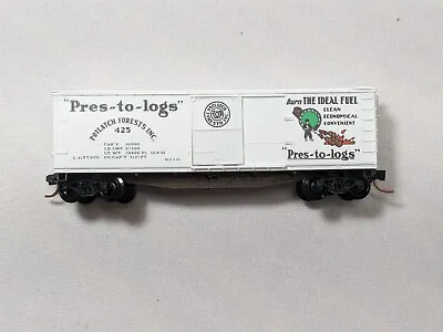 N Scale Micro-Trains 42060  POTLATCH FOREST Inc.   Pres-to-logs   40' Boxcar 424 • $12
