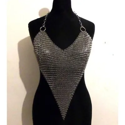 Aluminum Butted Chain Mail Top For Women Anodized Coated New • £107.99