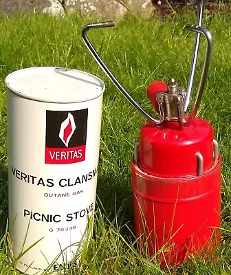 £0.99 • Buy Veritas Clansman - Vintage Butane Picnic Stove - Well Loved But Untested 