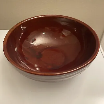 Marcrest Daisy Dot Brown Oven Proof Stoneware Soup Salad Serving Bowl  • $24.99