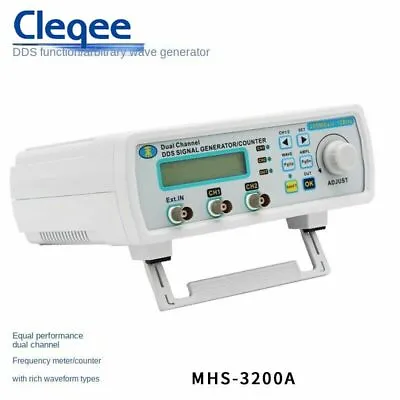 $106.90 • Buy MHS-3200A DDS Full Digital Control 2Channel Function Generator Signal Source TTL