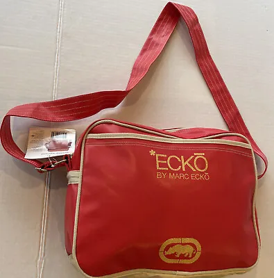 Vintage ECKO By Marc Ecko Red Messenger Bag • $29.95