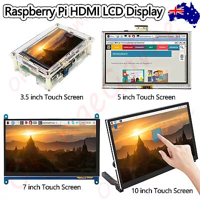 Raspberry Pi HDMI LCD Display 3.5/5/7 Inch Touch Screen For Ras Pi 4B 3B/B+ 2B • $62.99