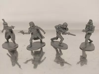 4 X AIRFIX. SPACE WARRIORS 1/32 SCALE PLASTIC SOLDIER LOT VINTAGE  • $38.54