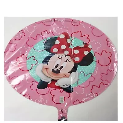 2 Pcs Minnie Mouse  Baby Red Bow Foil Balloon 18 Inch BIrthday Party Supplies • $12.50