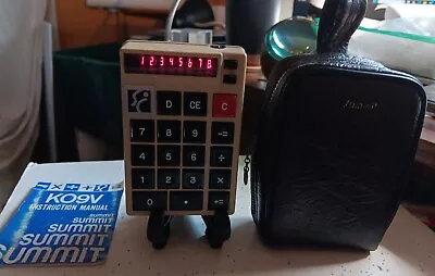 $14.99 • Buy Vintage Summit LED Calculator Model# K09V