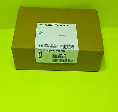 Ricoh Savin Lanier Fax Board Kit For IM C2000 C2500 C3000 C3500 C4500 C6000 • $225