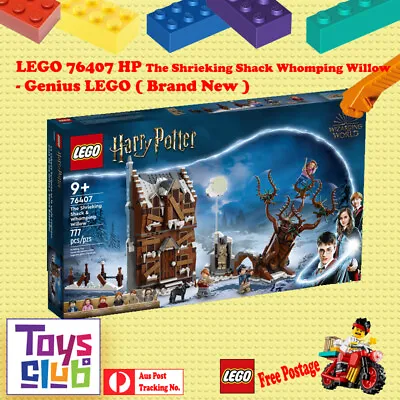 LEGO 76407 Harry Potter Shrieking Shack Whomping Willow (Brand New) • $110
