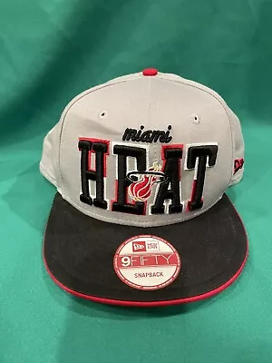 Miami Heat New Era 9fifty SnapBack Hat • $19.99