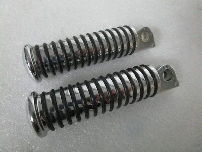 $34.99 • Buy Harley Davidson Sportster Dyna Softail V-Rod FXR Chrome O-Ring Foot Pegs