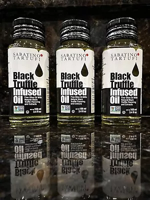 Sabatino Tartufi All Natural Black Truffle Infused Olive Oil - 3.4oz - 2 Avail • $8.95