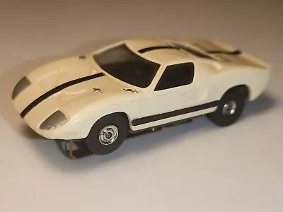MINTY Model Motoring Original AURORA FORD GT40 Solid Rivet T-Jet  HO Slot Car • $49.99
