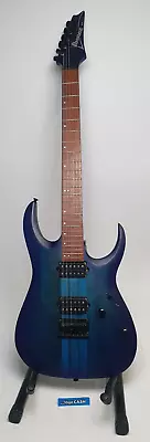 Ibanez RGA Series - RGAT62 - Made In Indonesia - Sapphire Blue Flat - RHS - 2019 • $810