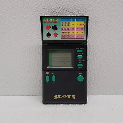 1994 Micro Games Of America Mini Vegas Casino Slots LCD Vintage Handheld Game • $10.99