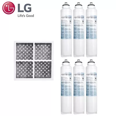 6x Lg Internal Filter M7251242fr-06 + Air Filter (lt120f) • $254