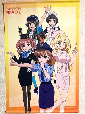 A Certain Scientific Railgun T B2 Tapestry Cosplay Mikoto Cops Misaki Nurse Etc. • $140