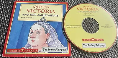 Horrible Histories : QUEEN VICTORIA & HER AMUSEMENTS : Audio CD Book • £2.99