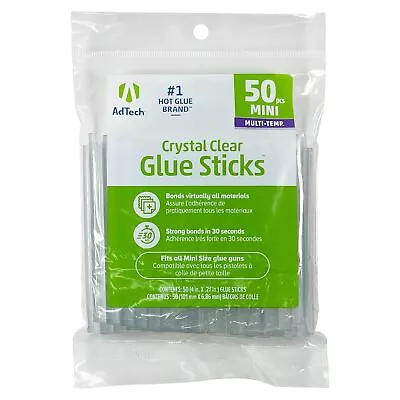 Hot Glue Sticks 50ct Mini Size  • $8.53