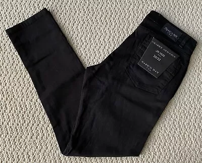 NWT Men's Hawk's Bay Solid Black Denim Classic Stretch Skinny Jeans ALL SIZES • $19.99