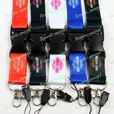 For Keychain Harley Davidson Racing Biker Lanyard Motorcycle Key Chain Strap Tag • $9.28