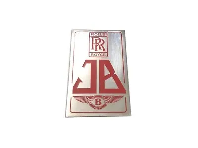 New Vintage Rolls Royce RR JB Bentley Car Logo Emblem Badge High Quality • $54.84