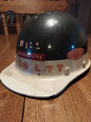 Vintage 1971 DuPont Chambers Works MSA Skullgard Heavy Duty Hard Hat With Name • $79.99