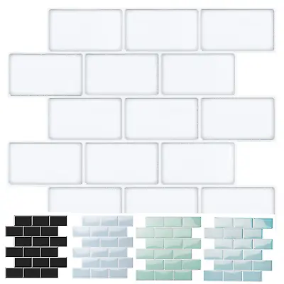 $26.50 • Buy Art3d 10-Sheet Peel And Stick Backsplash Tile Sticke 12 X12  (Thicker Design)