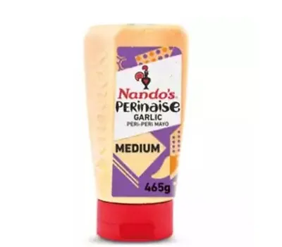 Nando's Garlic Perinaise Peri Peri Mayonnaise 465g Perfect Table Sauce • £5.44