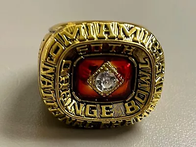 Miami Hurricanes Ring 1983 Size 11 • $12.99