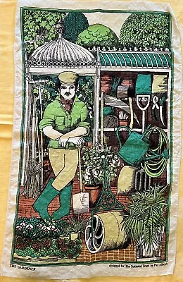 Vintage Linen Towel Gardener United Kingdom • $5