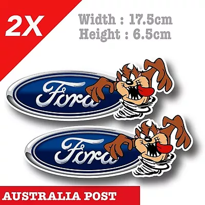 FORD Logo TAZ Tornado Car Logo  Sticker  • $8