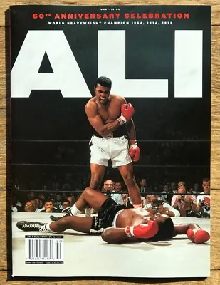 2024 MUHAMMAD ALI 60TH ANNIVERSARY MAGAZINE A360 Media Illustrated Sports Boxing • $10.95