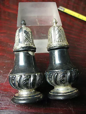 Salt  & Pepper  Shakers  W.b. Mfg  Co.  3851 Vintage  Original  Good  • $28