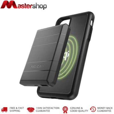 $109.95 • Buy Pelican Protector Case + EMS Portable Magnetic Battery Charger IPhone 11 Pro Max