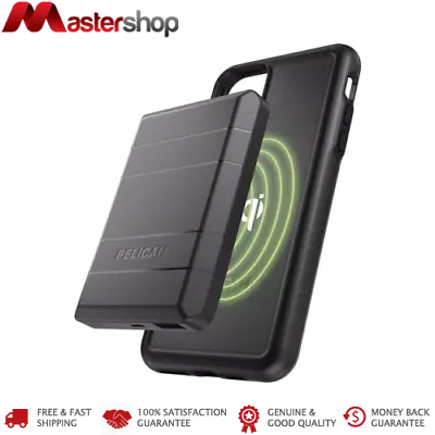 Pelican Protector Case + EMS Portable Magnetic Battery Charger IPhone 11 Pro Max • $109.95