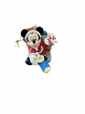 Mickey Mouse Ornament Disney Santa Clause Chimney Christmas Bulb Light- No Box • $5.99