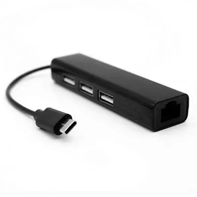 $5.43 • Buy USB-C To Ethernet RJ45 Internet  LAN 10/100Mbps USB-3.0 A Converter Adapter