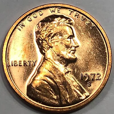 1972 S - Lincoln Memorial Cent   • $2.95
