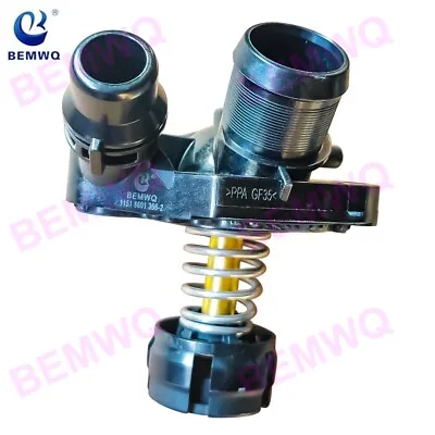 11518601366 Engine Coolant Thermostat & Housing For 14-19 Mini Cooper Clubman X1 • $62.97