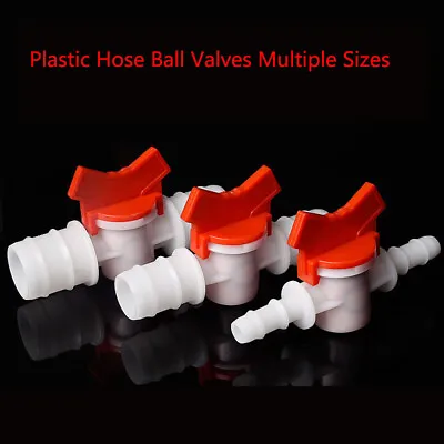 Plastic Hose Valves Pagoda Ball Valves Plastic Various Sizes Of Fitting Reducing • $94.59