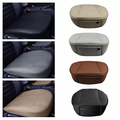 Car Front Full Surround Seat Cover Breathable PU Leather Pad Mat Chair Cushion • $19.99